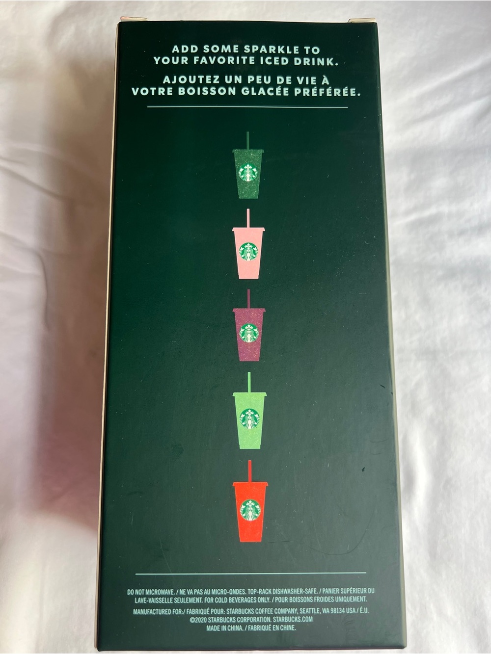 Starbucks Reusable Glitter Cold Cup Set - Picture 2 of 5